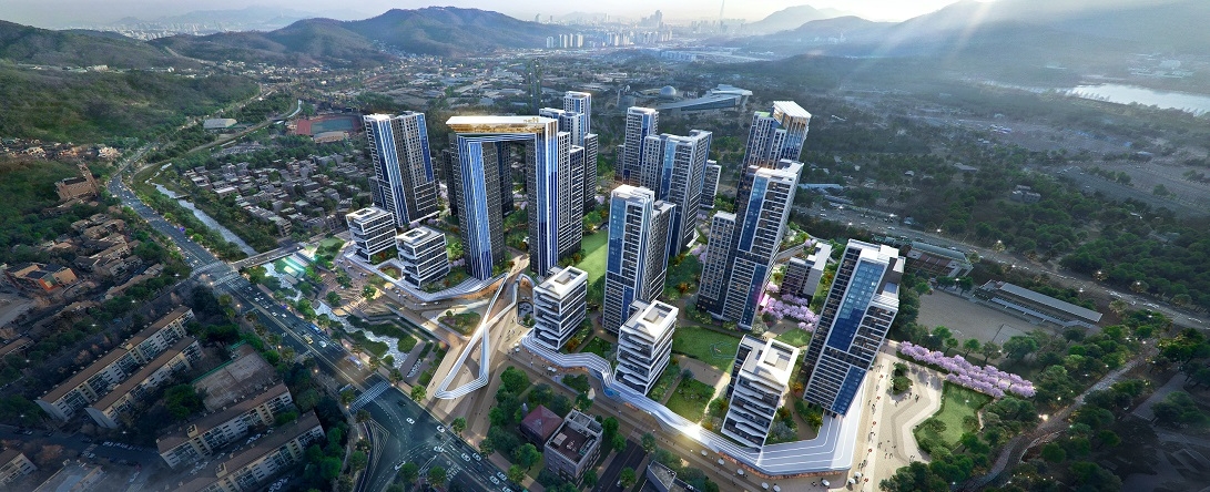 과천주공8·9단지 조감도.(사진=현대건설)