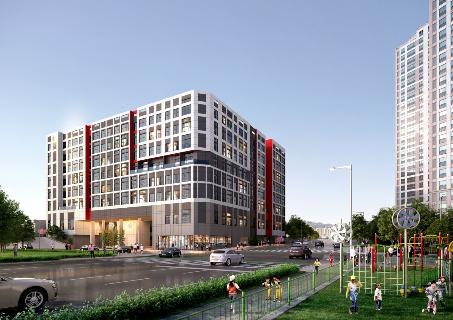 죽동 리슈빌 까사포레_투시도.