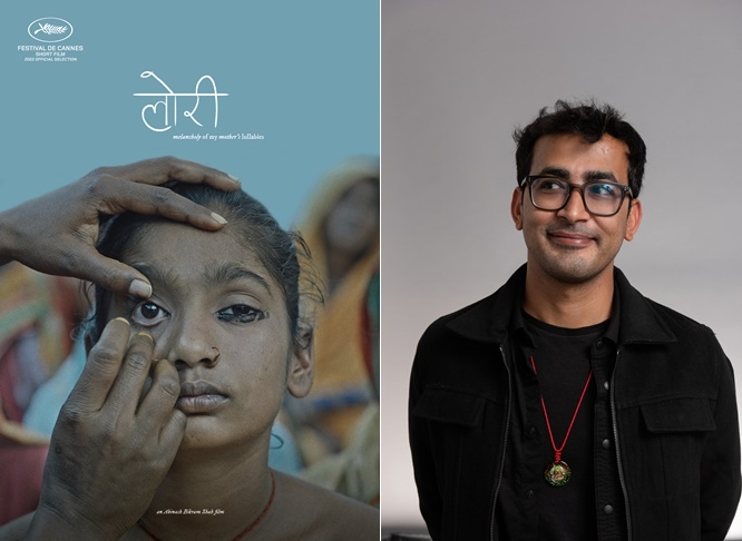 <로리LORI: Melancholy of my Mother’s Lullabies> 포스터와 압눕 포델(Anup Poudel) .(제공=부산영상위원회)