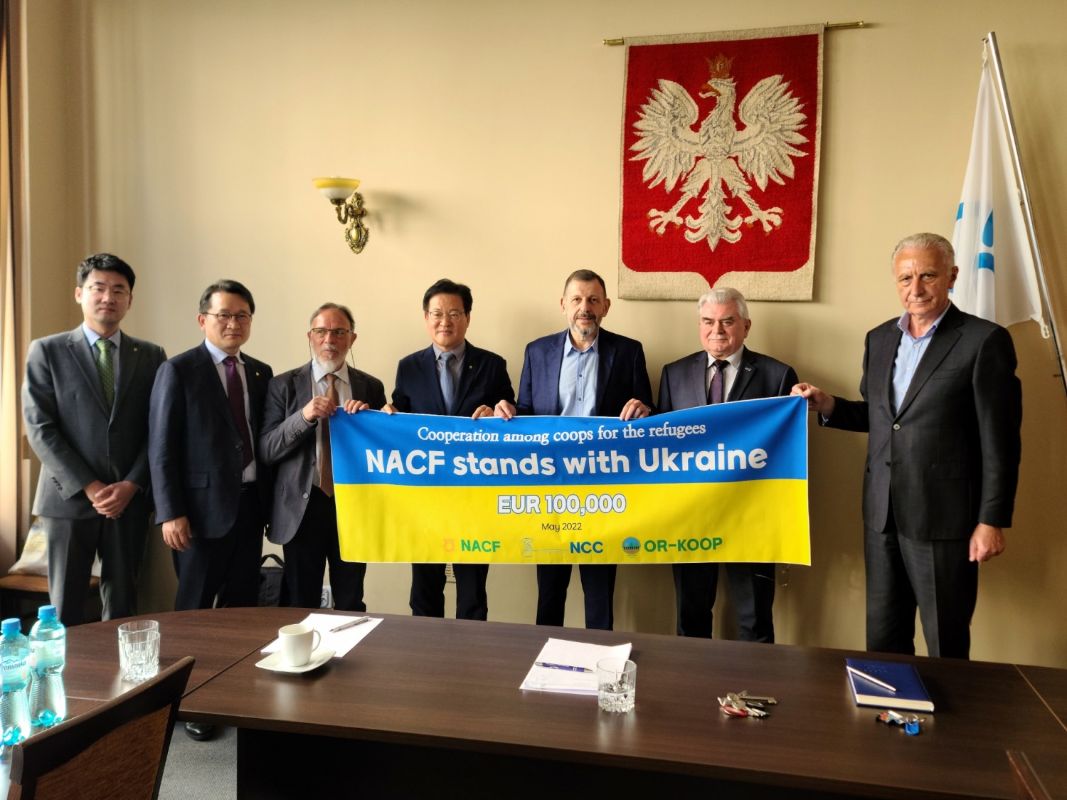 농협중앙회, 세계 협동조합들과 우크라이나 난민지원 맞손