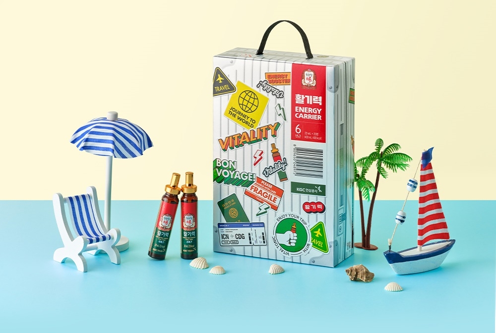 KGC인삼공사, 면세전용 ‘정관장 활기력 에너지캐리어‘ 출시