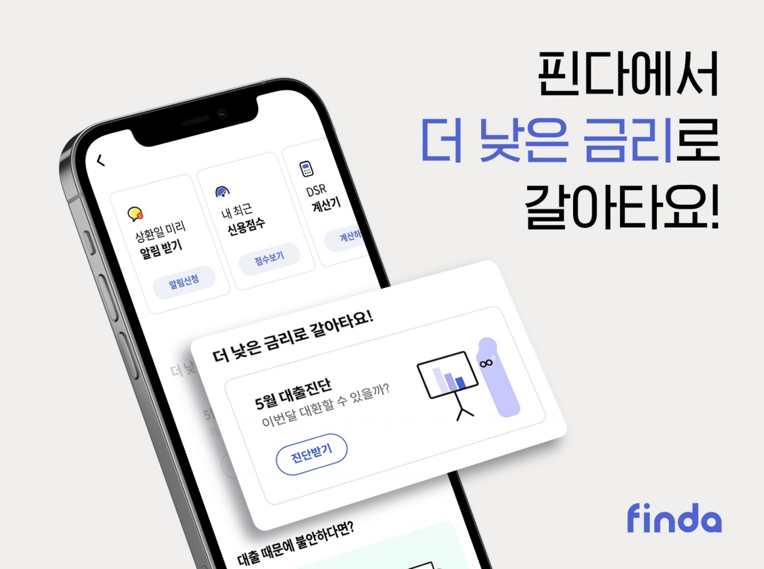 핀다 ‘대환대출 진단' 알림 서비스로 금리 3.8%p 낮춰