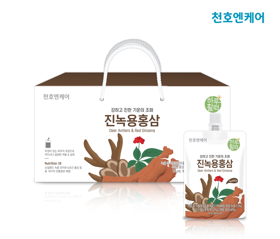 천호엔케어 ‘하루활력 진녹용홍삼’ 출시