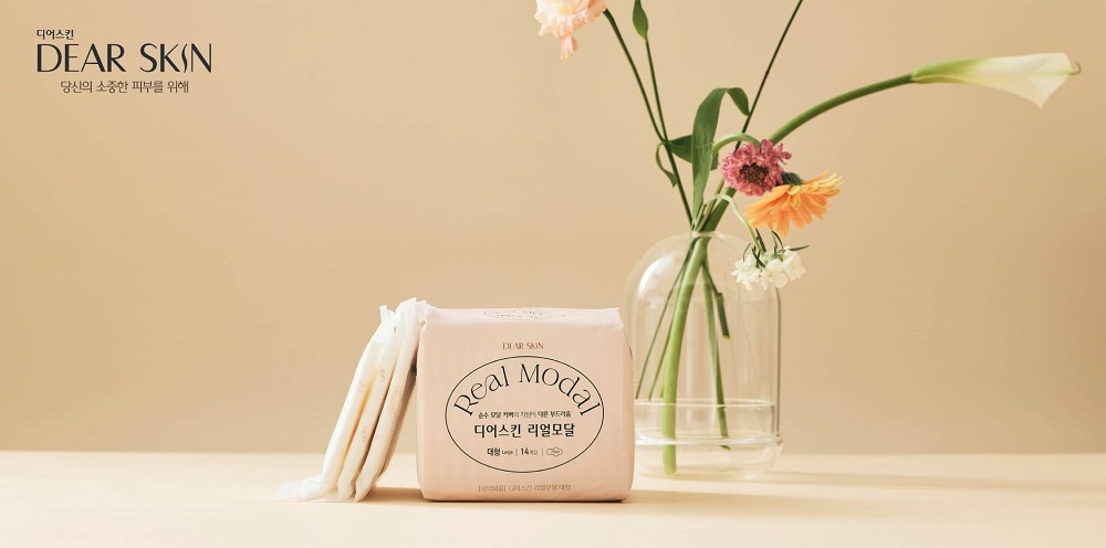 더마생리대 디어스킨, '모달' 소재의 생리대 '리얼모달' 출시