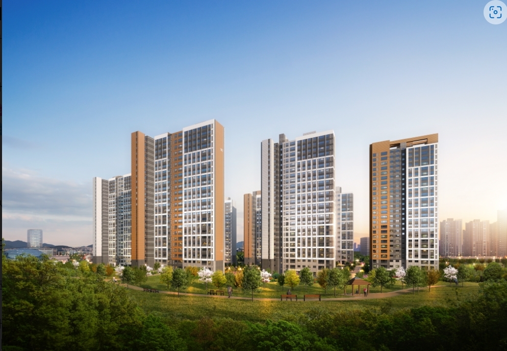 우미건설, '리듬시티 우미린' 투시도.(사진=우미건설)