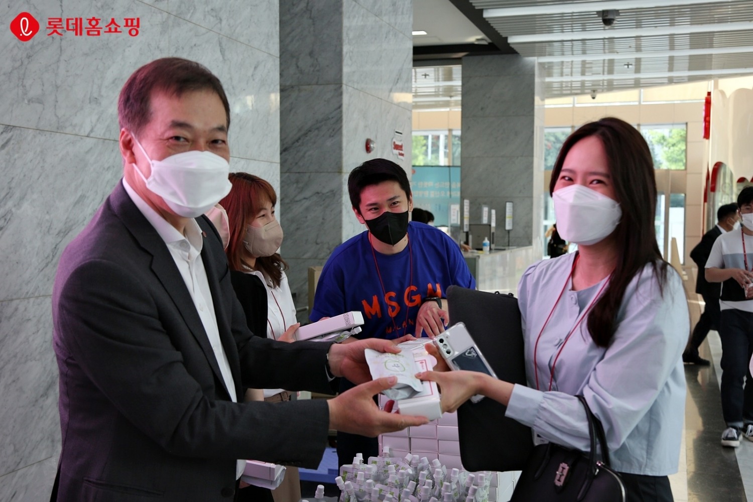 롯데홈쇼핑, 창립 21주년 기념행사 진행