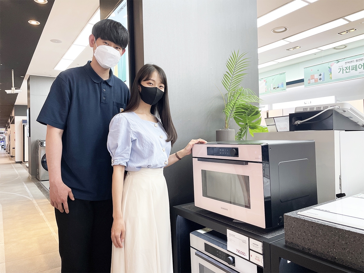 전자랜드, 엔데믹에도 주방 가전 판매 늘었다