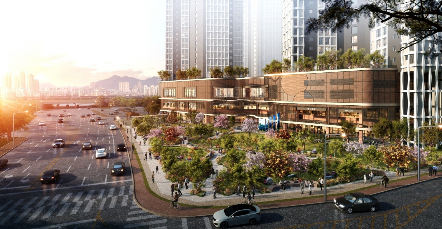 청량리역 한양수자인 아트포레스트 투시도.(사진=한양)