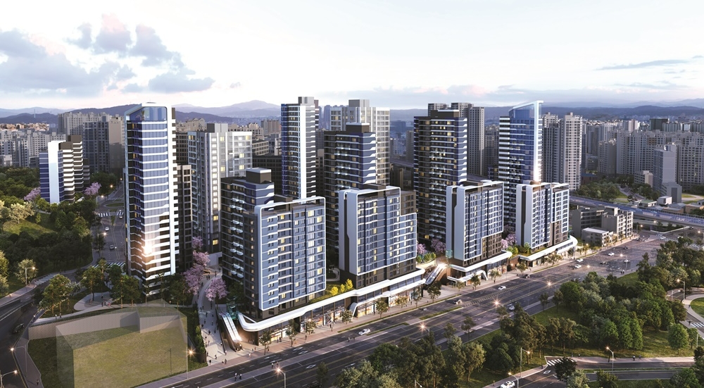 돈암6구역 재개발사업 조감도.(사진=롯데건설)