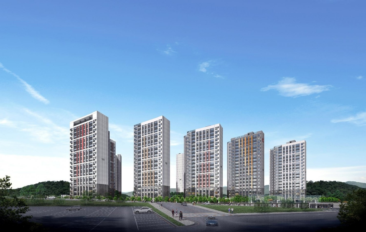 힐스테이트 영광 투시도.(사진=현대엔지니어링)