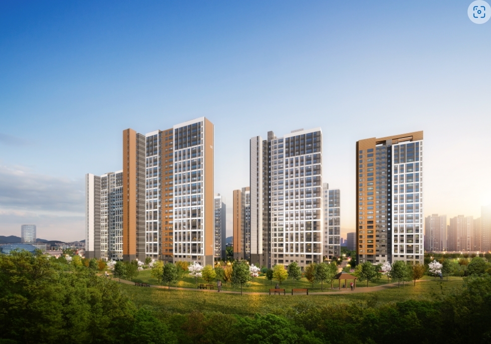 우미건설, '리듬시티 우미린' 투시도.(사진=우미건설)