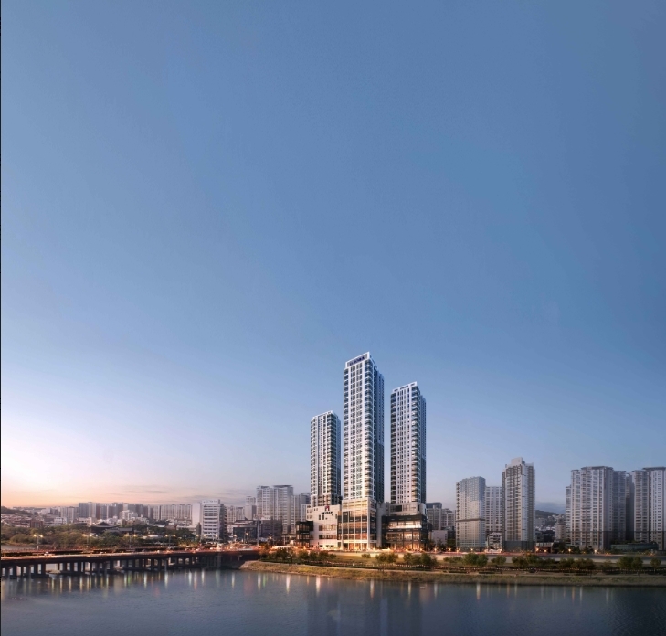 마스카 태화강 메인투시도.(사진=반도건설)