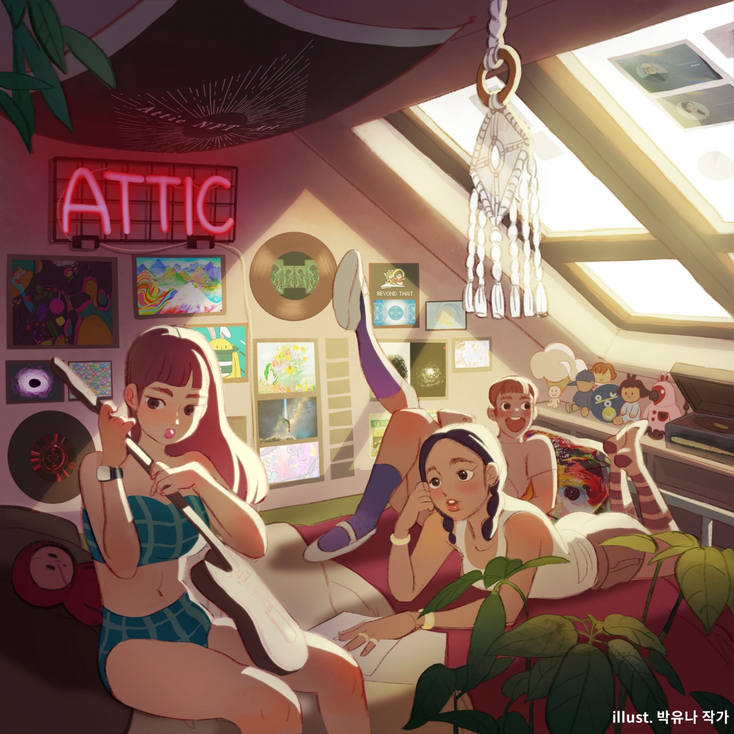 비블록 NFT마켓, Attic NFT Art와 MOU 체결