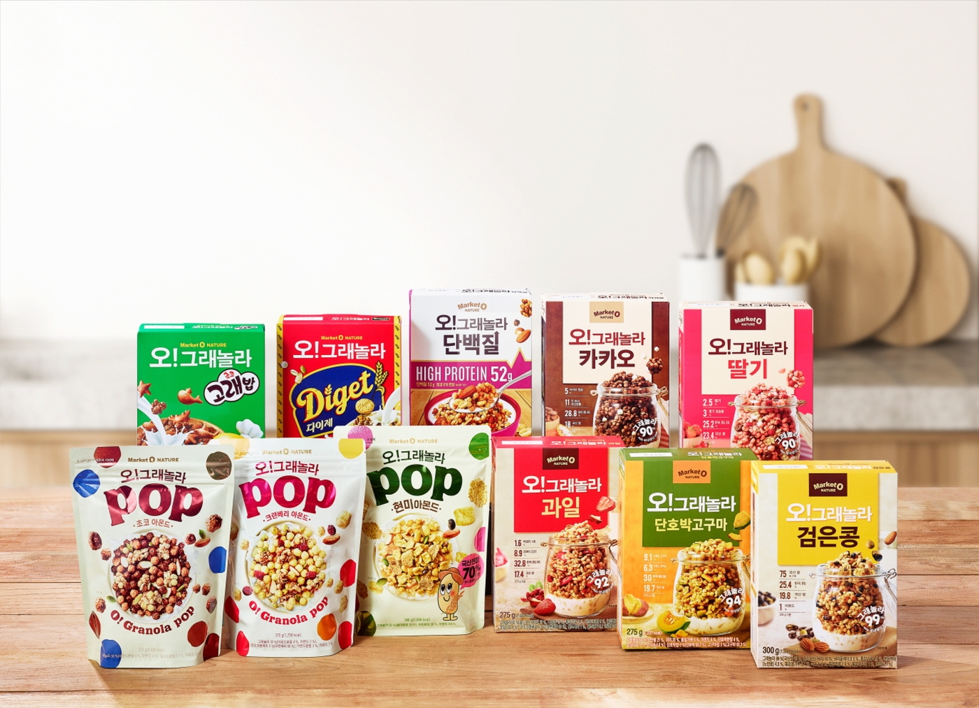 오리온 간편대용식 ‘마켓오 네이처 오!그래놀라’, 누적 판매량 1000만 개 돌파