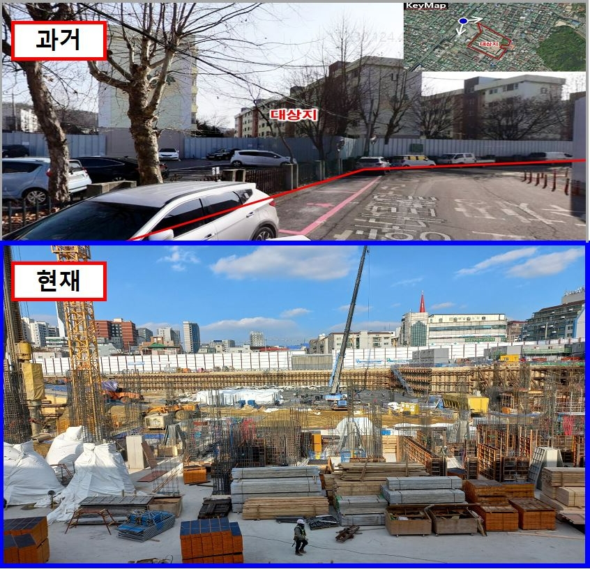 신혼희망타운 건설현장(군관사부지 활용).(사진=LH)