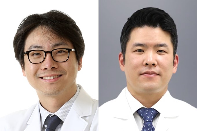 분당서울대병원 이비인후과 차원재 교수(좌), 성빈센트병원 허진 교수(우). 사진=분당서울대병원