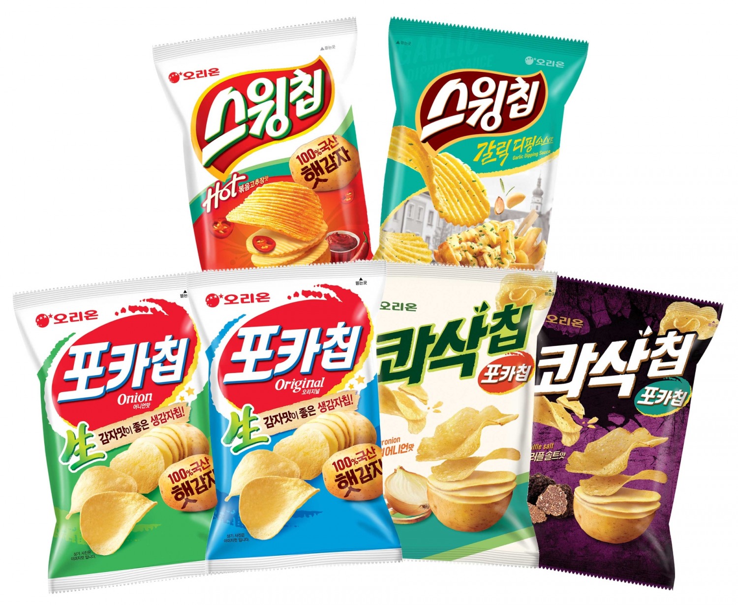 오리온, 햇감자 ‘포카칩·스윙칩’ 생산 개시
