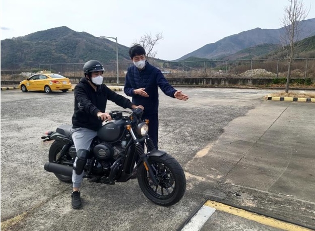 신규 2종소형 조력 모습.(사진제공=도로교통공단)