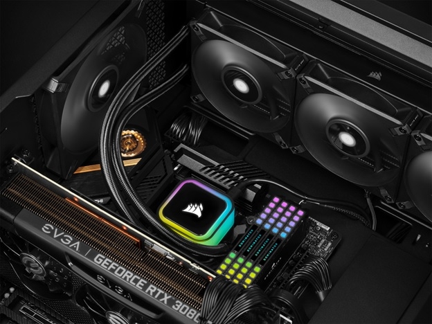 커세어, LGA 1700 호환 RGB 엘리트 시리즈 CPU 쿨러 출시
