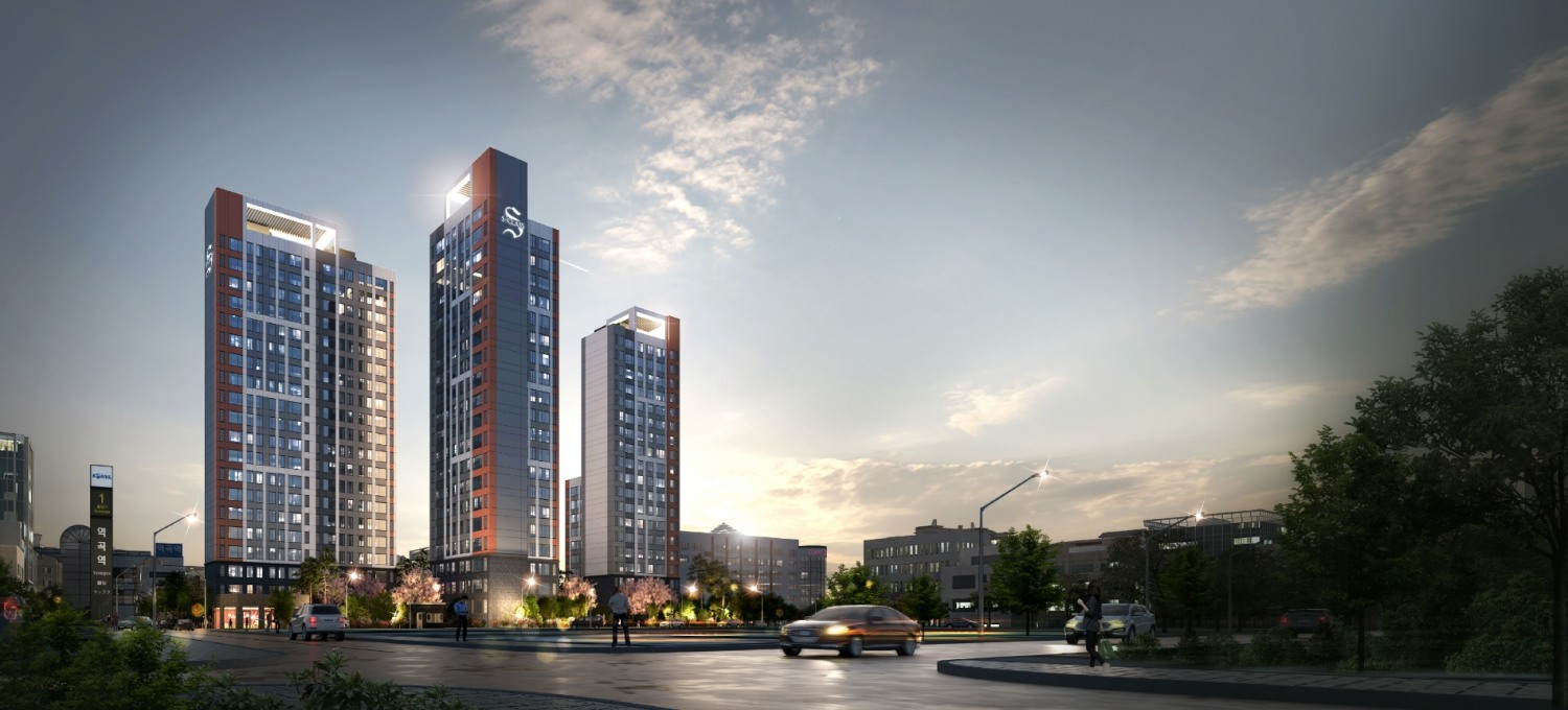 부천 괴안동 125번지 일원 가로주택정비사업.(사진=중흥건설그룹)