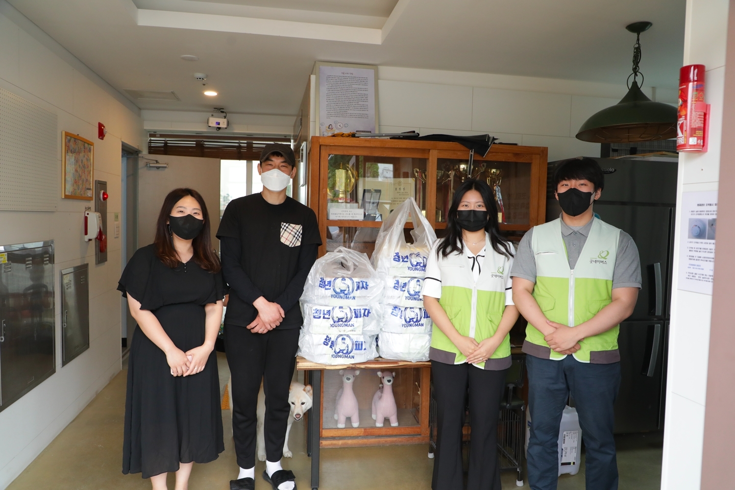 두나무, 전국 56개 아동양육시설에 피자 2,500판 기부