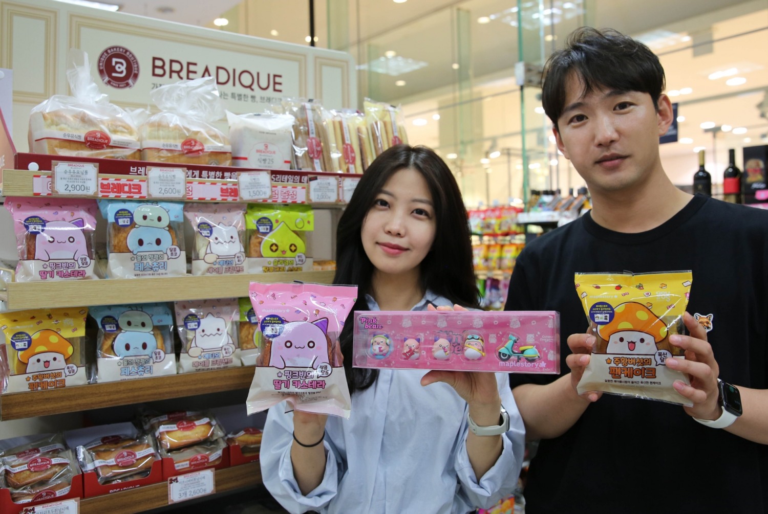 GS25 ‘메이플스토리’와 컬래버한 빵(Bakery) 5종 선봬