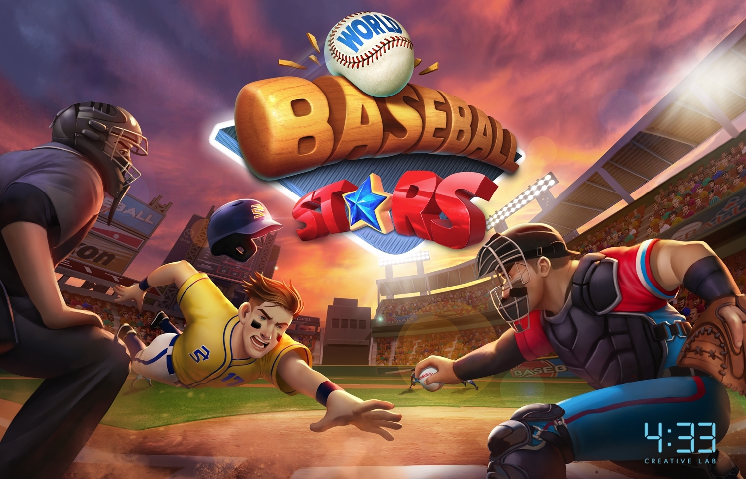 네시삼십삼분 모바일 스포츠 게임 ‘월드 베이스볼 스타즈’ 국내 정식 출시