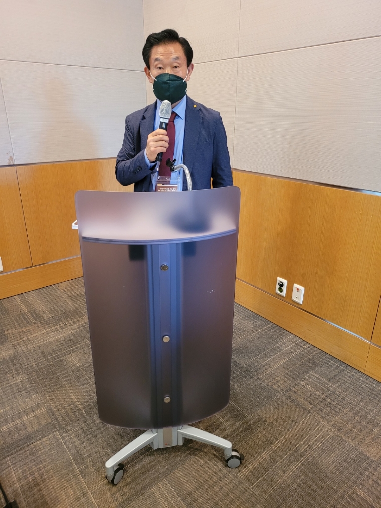 한국디지털자산사업자연합회(KDA) 강성후 회장이 지난 4월 '차기정부 디지털 자산 정책 우선순위 어떻게?' 정책포럼에서 발언하고 있다. 사진=KDA