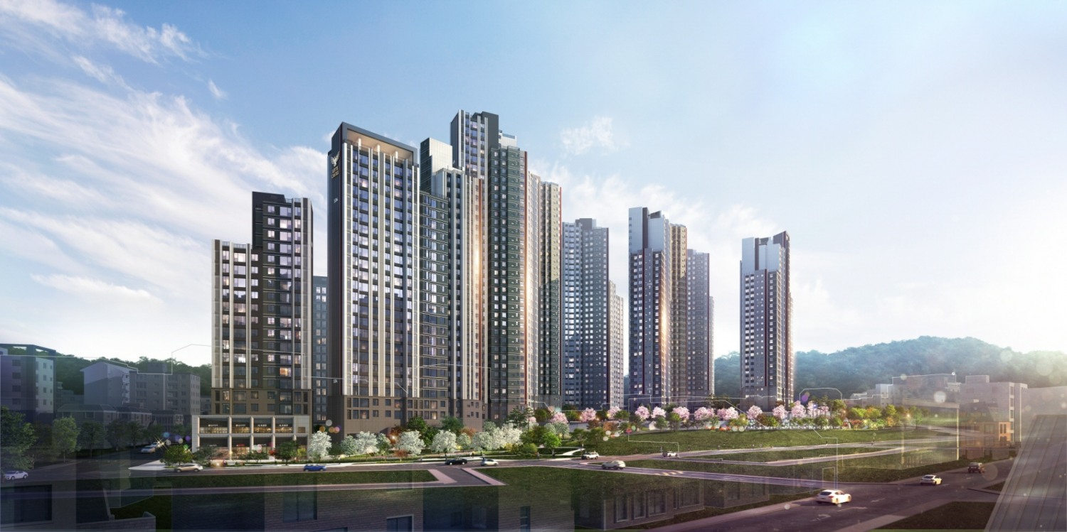 원당역 롯데캐슬 스카이엘 투시도