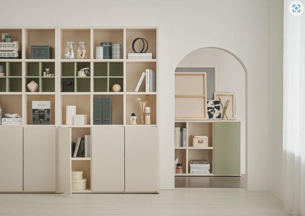 서재 부문 1위 '한샘 샘책장 5단 120cm'이미지.(사진=한샘)