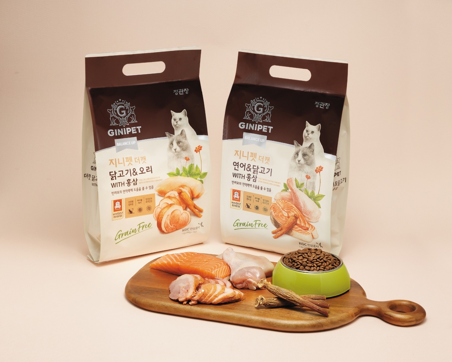 정관장 지니펫, 펫푸드 영역확장… 고양이 사료시장 진출