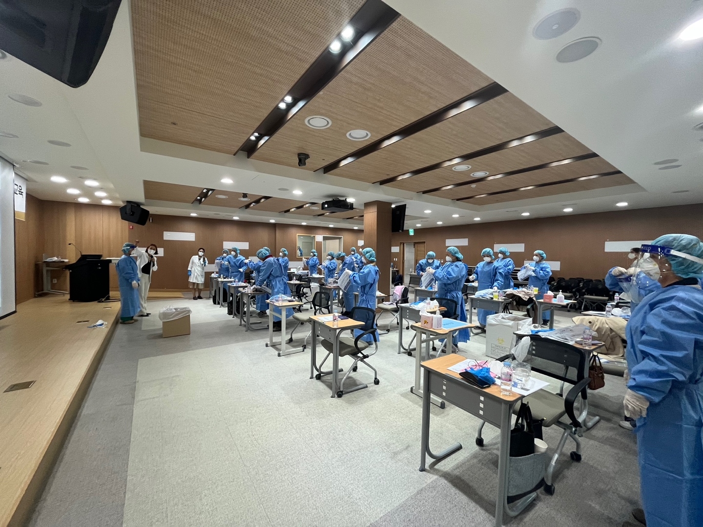 경기도의료원 이천병원 장기요양시설 감염관리 교육