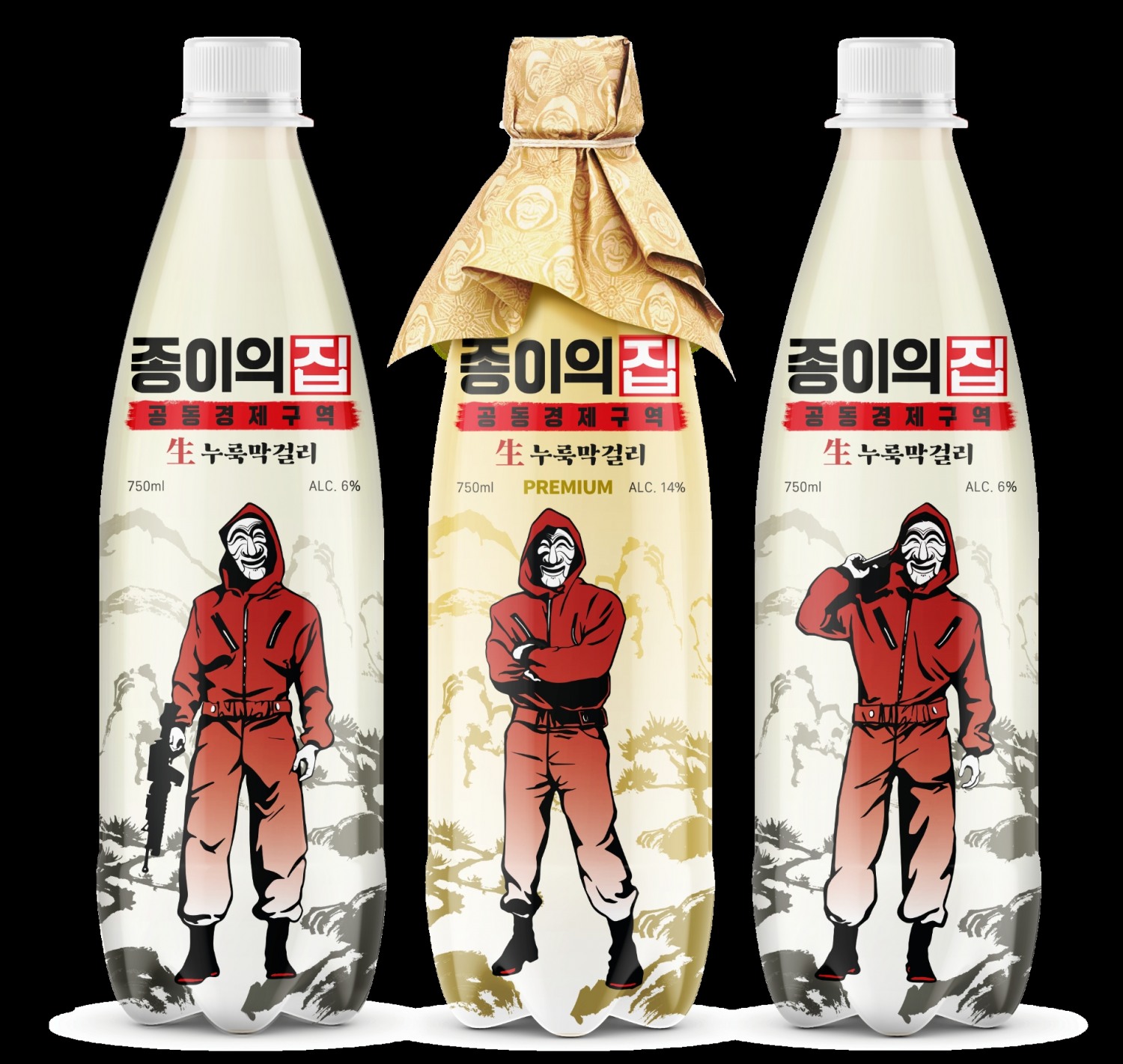 그린피엠-넷플릭스, 협업스페셜 막걸리 패키지 상품 출시….롯데백화점에서 판매 진행