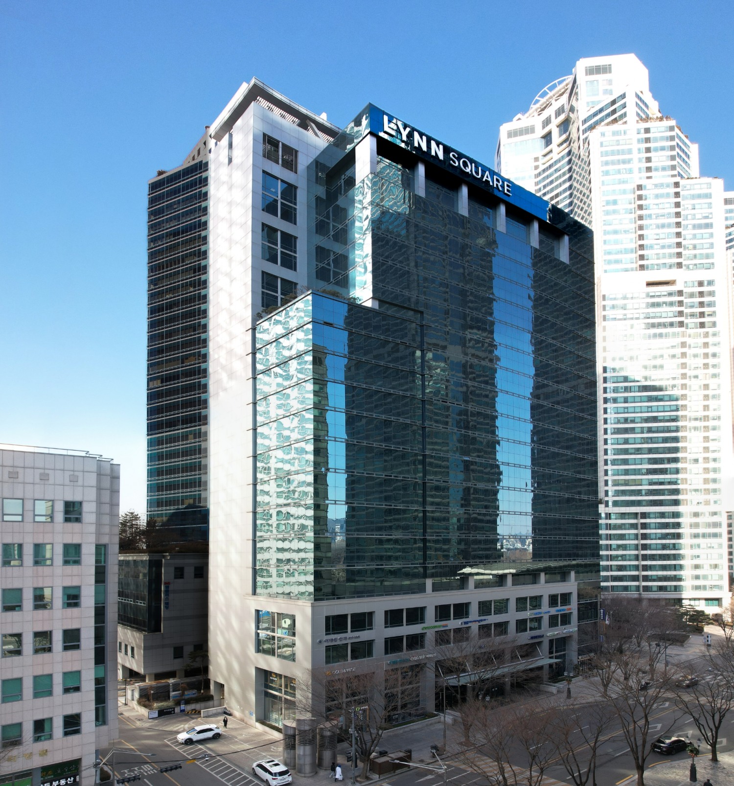 린스퀘어 강남사옥 전경.(사진=우미건설)