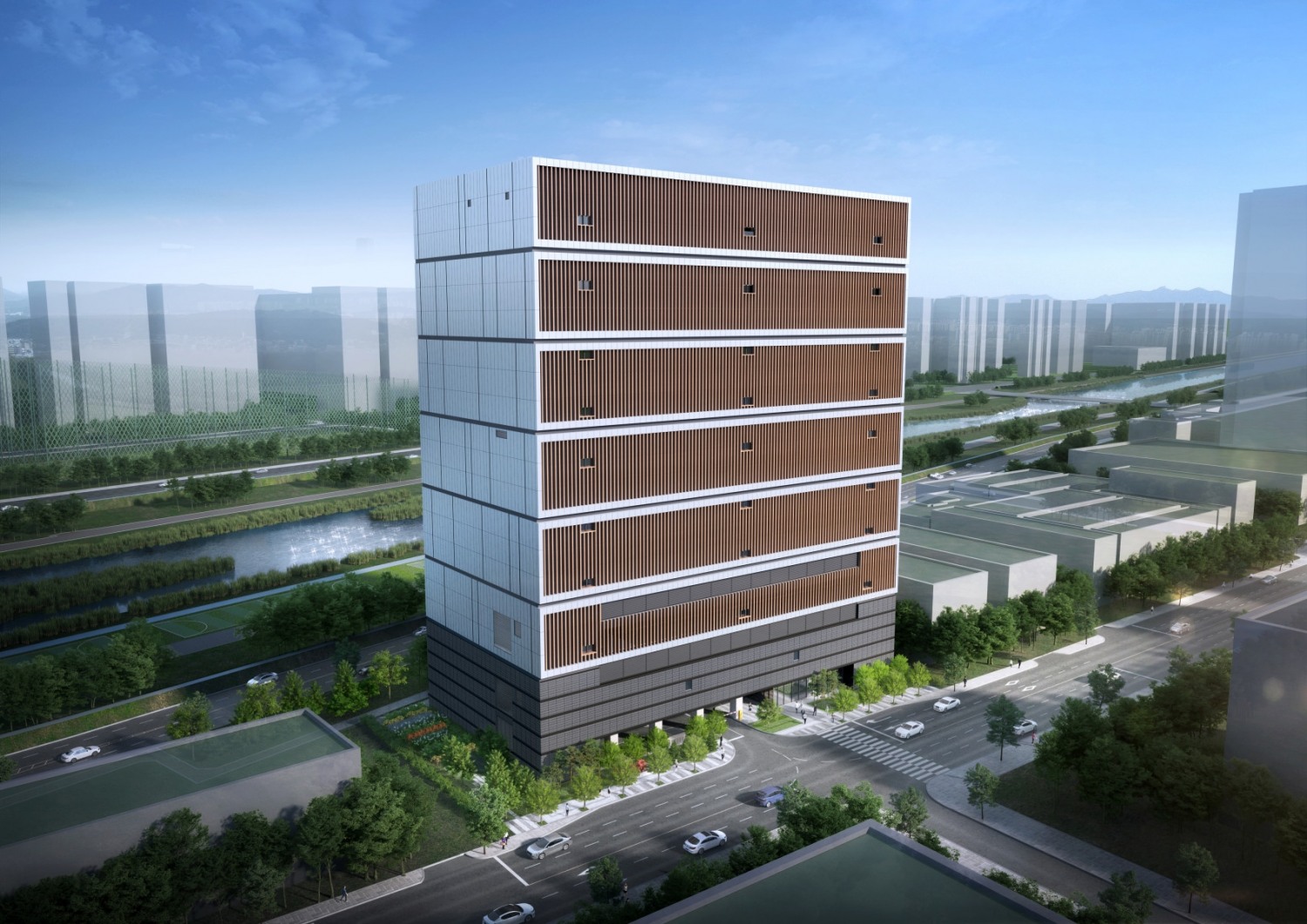 가산아이윌 데이터센터 조감도. (사진=DL건설)