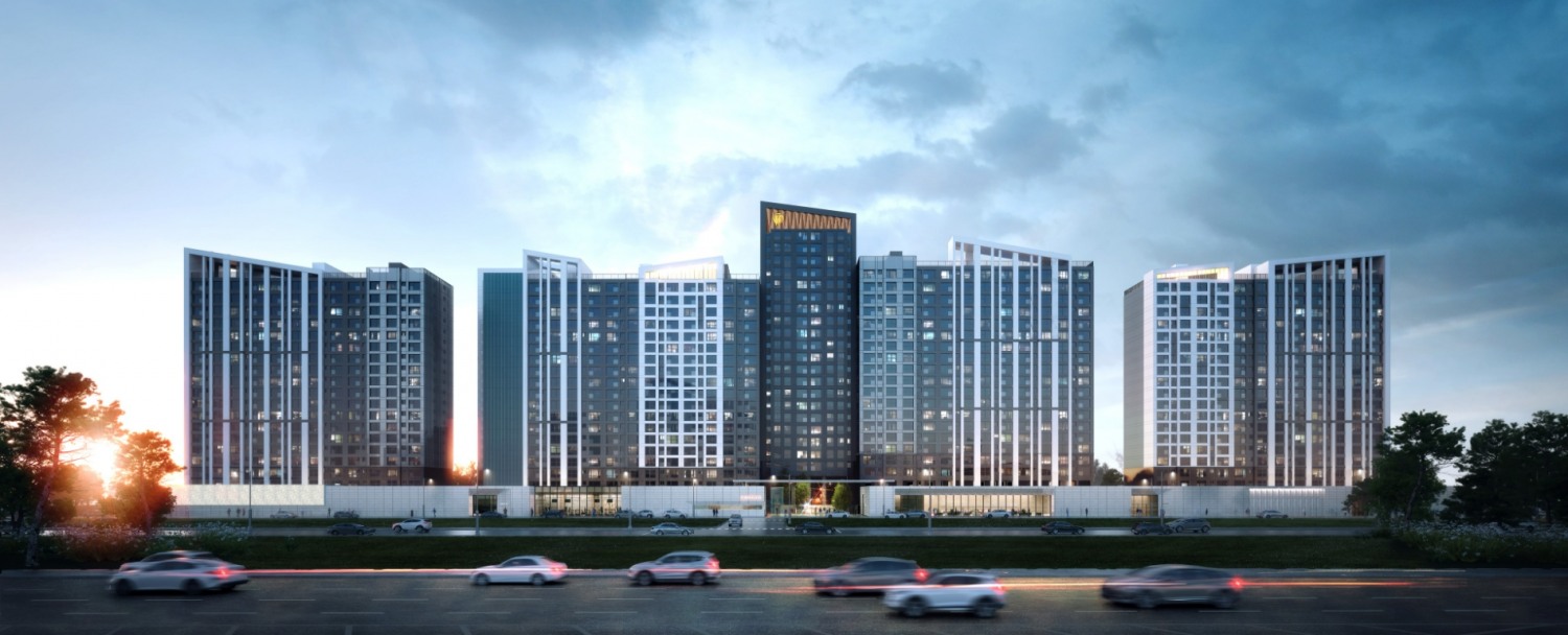 두산우성한신아파트 리모델링 투시도.(사진=대우건설)