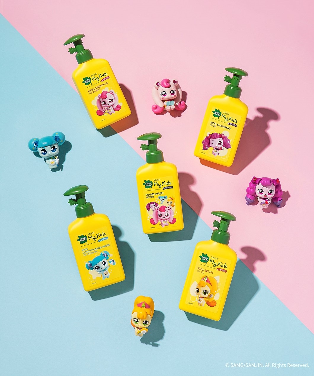 유한킴벌리, 그린핑거 마이키즈 캐치! 티니핑 에디션 출시