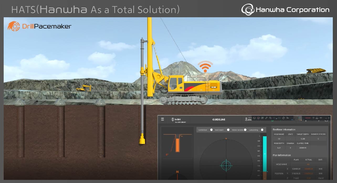 한화, 스마트 마이닝 디지털 플랫폼(HATS) 출시