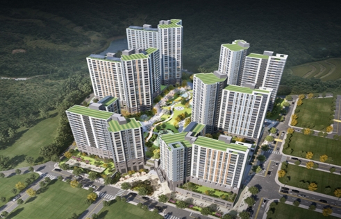 경북 구미 상모 공동주택 신축공사 조감도. (사진=DL건설)