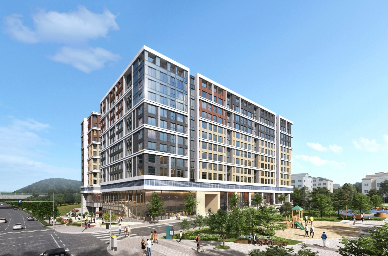 영종 SK VIEW 주경투시도