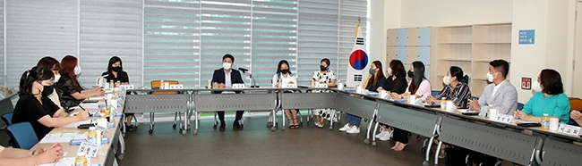 중구청소년수련관, 김정헌 인천 중구청장과 함께하는 학부모간담회 개최