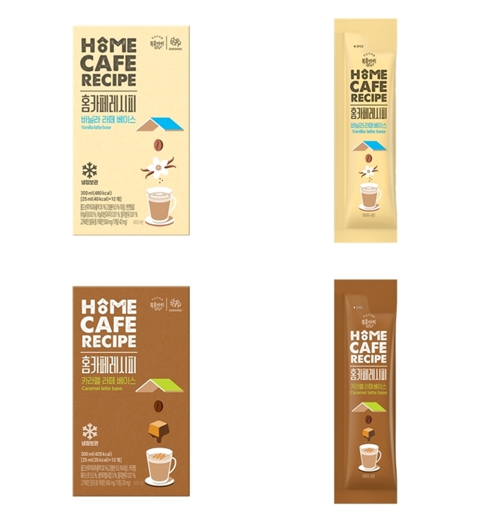 대상에프앤비㈜ 복음자리, ‘홈카페 레시피’ 2종 출시