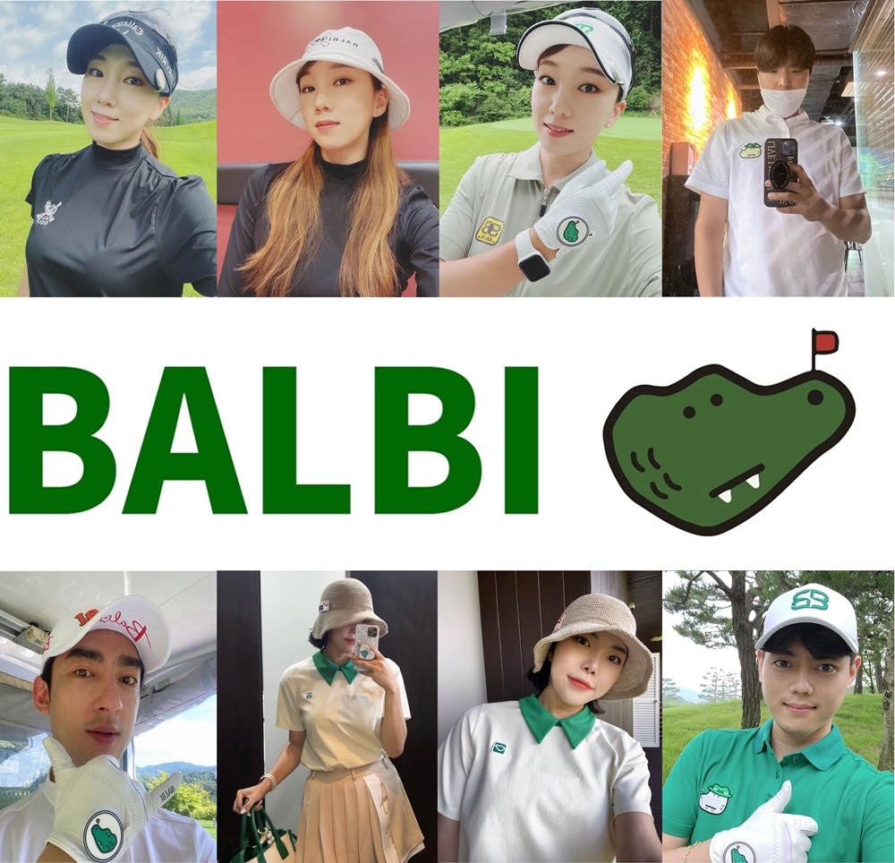 발비(BALBI), 새내기 프로골프 선수들과 협업…MZ세대 집중 공략