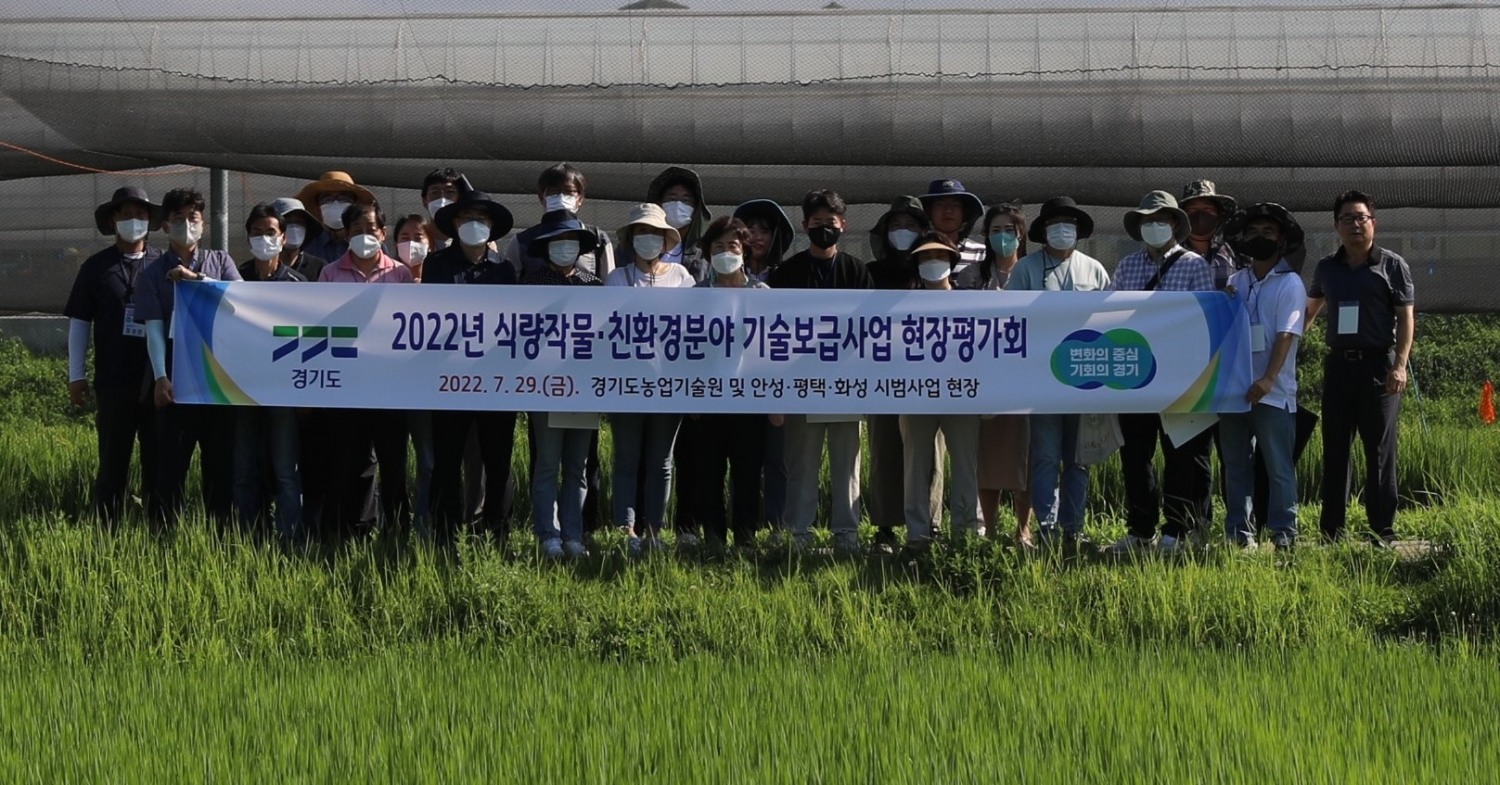 식량작물,친환경분야 기술 보급사업 현장평가회