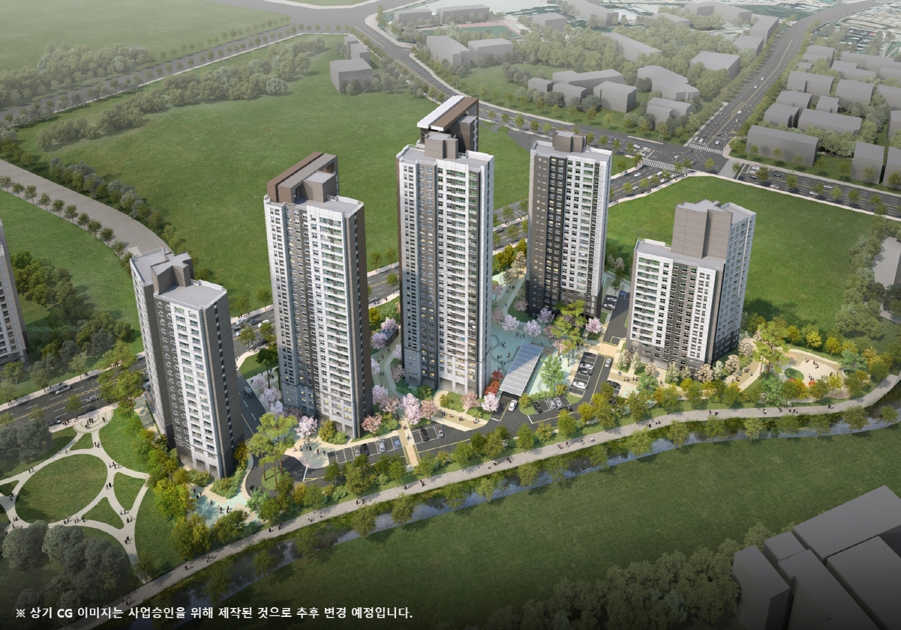 해링턴 플레이스 진사 조감도(1BL)