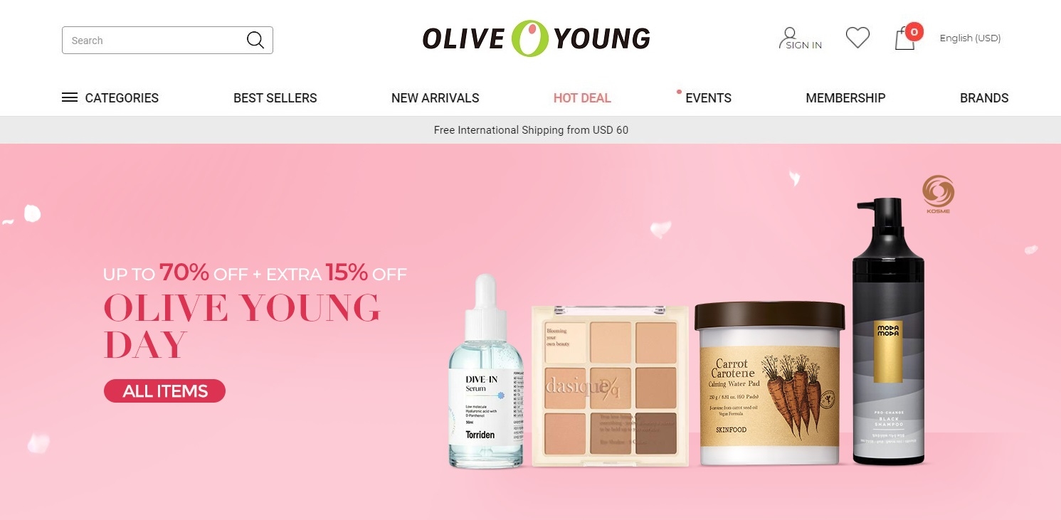 CJ올리브영, 온라인수출 공동물류사업 참여 브랜드 매출 전년비 99% 신장