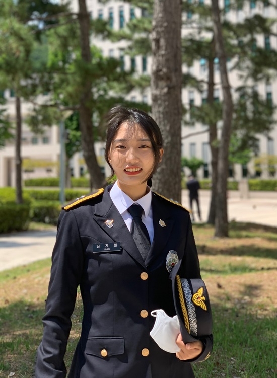 신지원 순경.(사진제공=울산해양경찰서)