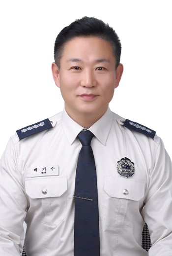동래소방서장 배기수.(제공=부산소방재난본부)