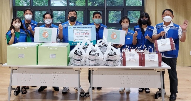 광명시 하안2동 지역사회보장협의체 여름극복·일상회복·행복「복쓰리 나눔 캠페인」 실시
