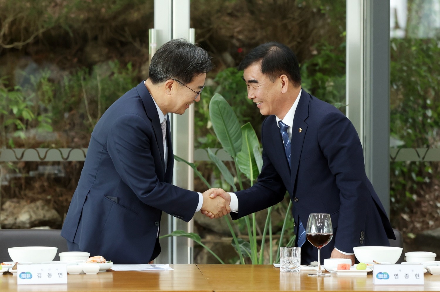 경기도의회·경기도 첫 오찬 정담회 진행